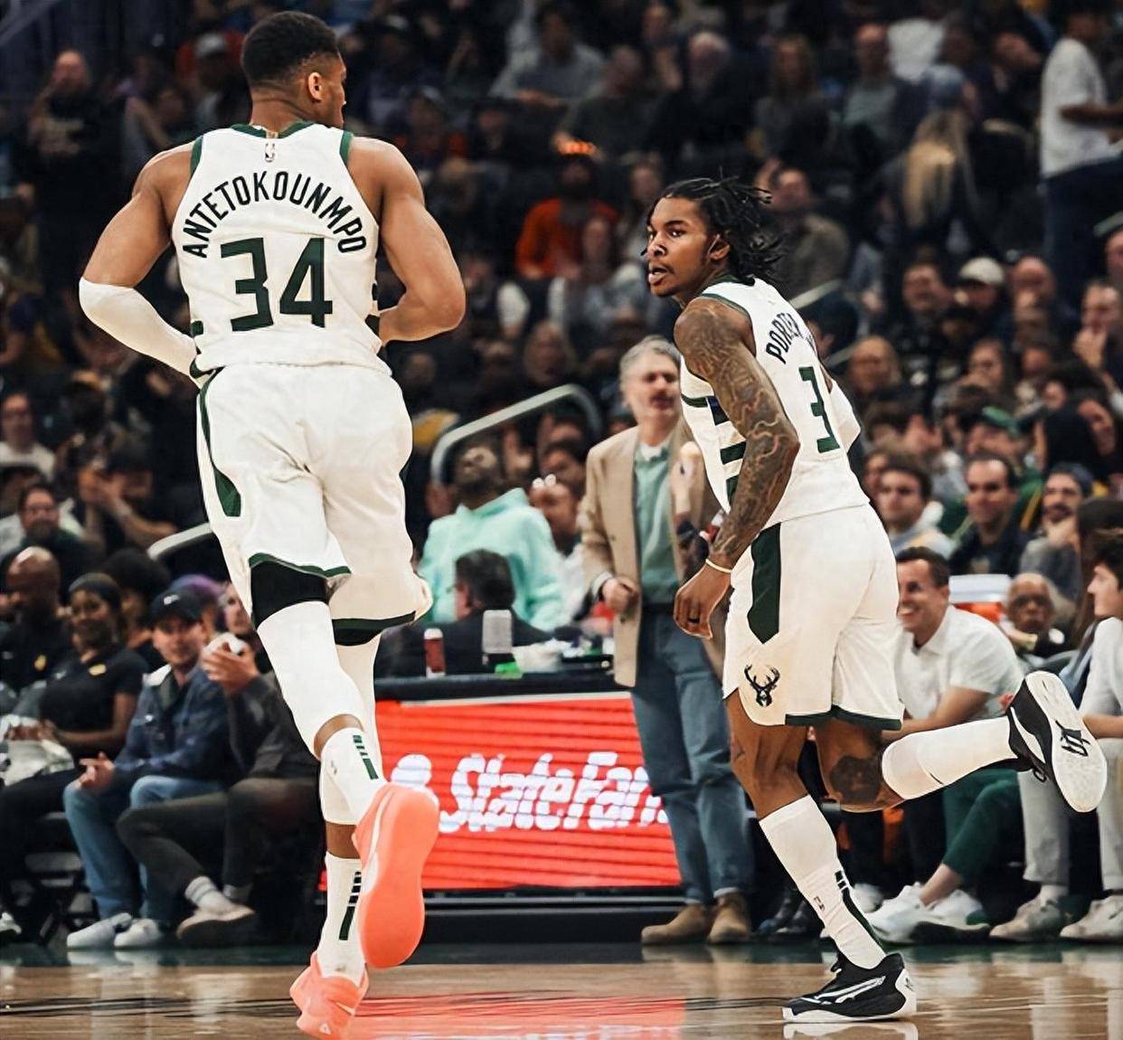 雄鹿队在客场战胜凯尔特人队